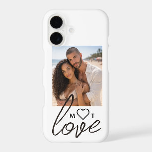 Personalised Photo and Monogram Text Photo Collage
