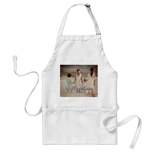 Personalised Photo and Name Standard Apron (Front)