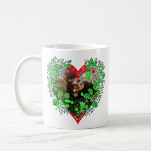 Personalised Photo and Names Our First Christmas Coffee Mug