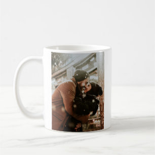 Personalised Photo and Names   Our First Christmas Coffee Mug