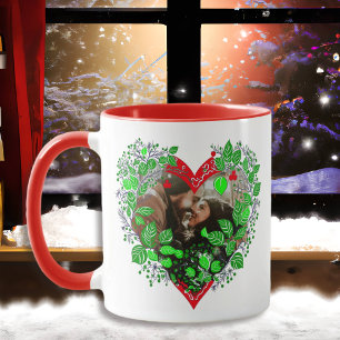 Personalised Photo and Names   Our First Christmas Mug