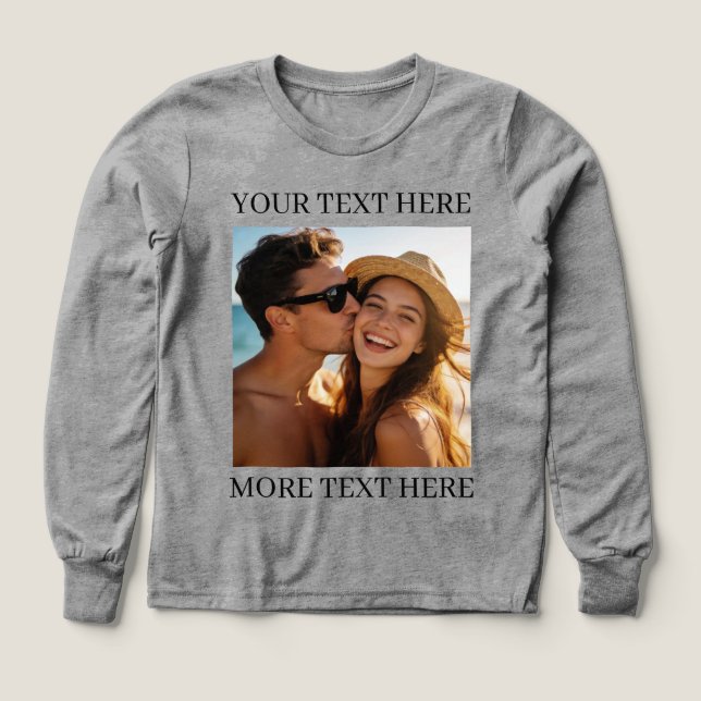 Personalised Photo and Text (Design Front)