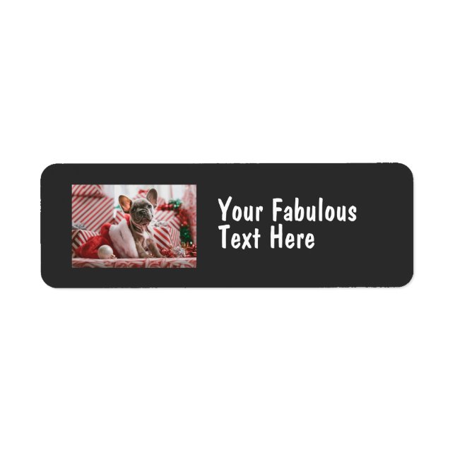 Personalised Photo and Text (Front)