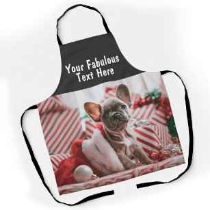 Personalised Photo and Text Apron