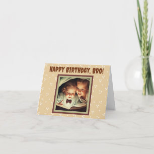 Personalised Photo and Text Birthday Card