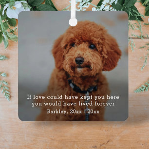 Personalised Photo and Text Easy Customisable Metal Tree Decoration