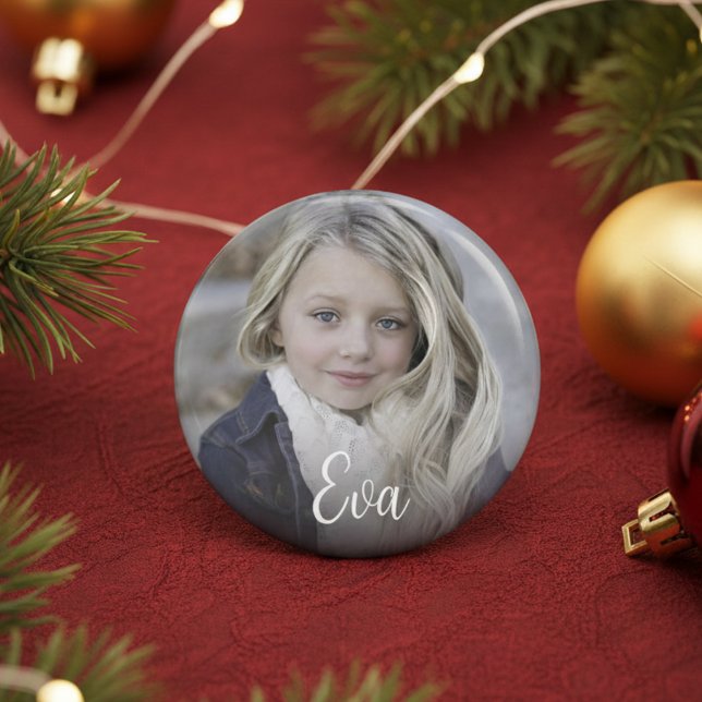 Personalised Photo and Text Keepsake Magnet (Personalized Photo and Text Keepsake Magnet)