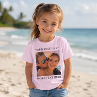 Personalised Photo and Text Pale Pink