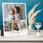 Personalised Photo and Text Photo Collage Family Plaque<br><div class="desc">Make a Personalised family Photo keepsake wall art  - plaque from Ricaso - add your own photographs - photo collage keepsake gifts</div>