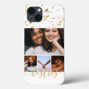 Personalised Photo and Text Photo Collage Friends iPhone 13 Case