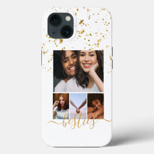 Personalised Photo and Text Photo Collage Friends iPhone 13 Case