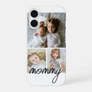 Personalised Photo and Text Photo Collage iPhone 16 Case