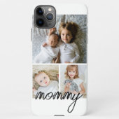Personalised Photo and Text Photo Collage iPhone Case (Back)