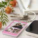 Personalised Photo and Text Photo Collage Key Ring<br><div class="desc">Make a Personalised Photo keepsake keychain from Ricaso - add your own photos and text - photo collage keepsake gifts</div>