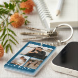 Personalised Photo and Text Photo Collage Key Ring<br><div class="desc">Make a Personalised Photo keepsake keychain from Ricaso - add your own photos and text - photo collage keepsake gifts</div>
