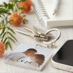 Personalised Photo and Text Photo Collage Keychain<br><div class="desc">Make a Personalised Photo keepsake keychain from Ricaso - add your own photos and text - photo collage keepsake gifts</div>