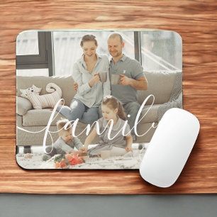 Personalised Photo and Text Photo Mouse Pad