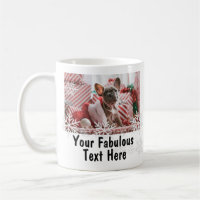 Personalised Photo and Text Snowflakes