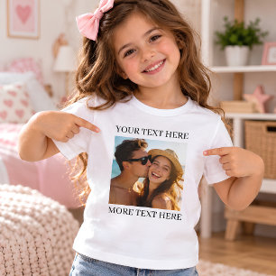 Personalised Photo and Text T-Shirt