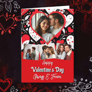 Personalised Photo and Text Valentine's Day Card