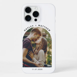 Personalised Photo Arch Typography iPhone 16 Pro Max Case