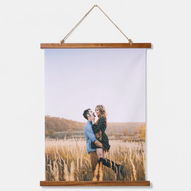 Personalised Photo Art Print Hanging Hanging Tapestry (Front)