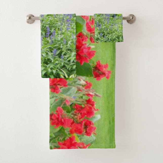 Personalised Photo Bath Towel Set (Insitu)