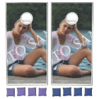 Personalised photo Bean Bag Toss. Make your own!