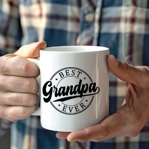 Personalised Photo Best Grandpa Ever Gift Coffee Mug