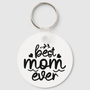 Personalised Photo Best Mum Ever - Mother's Day Key Ring