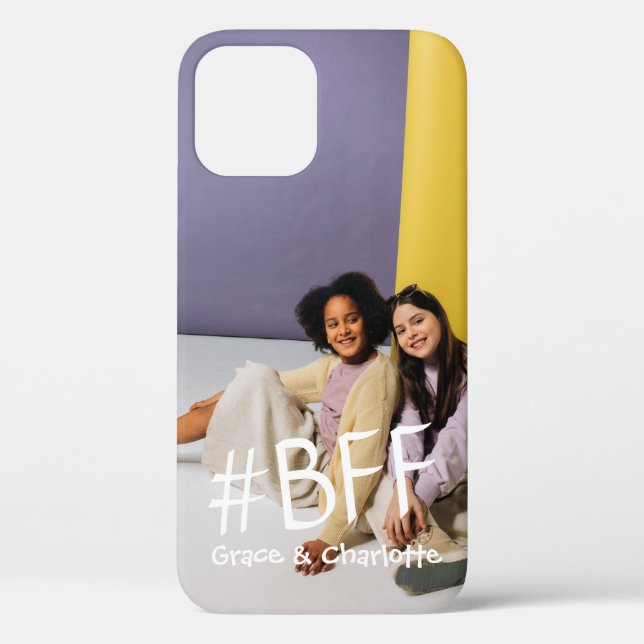 Personalised Photo Besties Best Friends #BFF Case-Mate iPhone Case (Back)