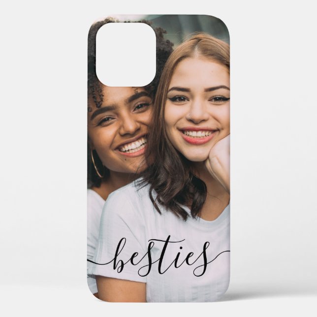 Personalised Photo Besties Best Friends Case-Mate iPhone Case (Back)