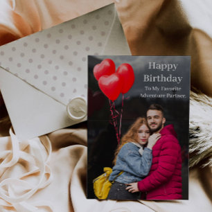 Personalised Photo Birthday Card