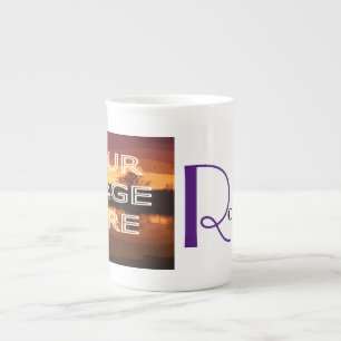 Personalised Photo Bone China Coffee Mug