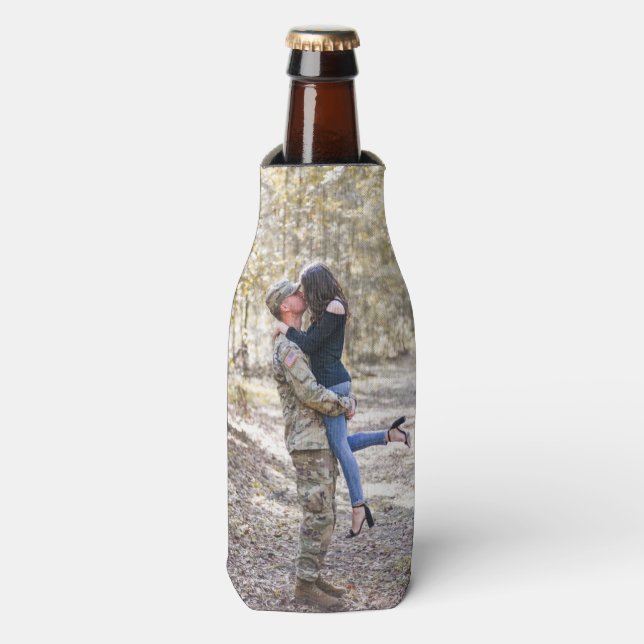 Personalised Photo Bottle Cooler (Bottle Front)