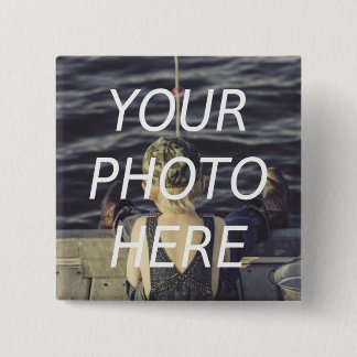 Personalised Photo Button 
