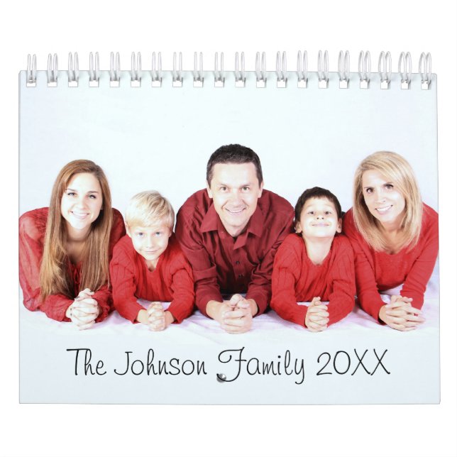 Personalised Photo Calendar (Cover)