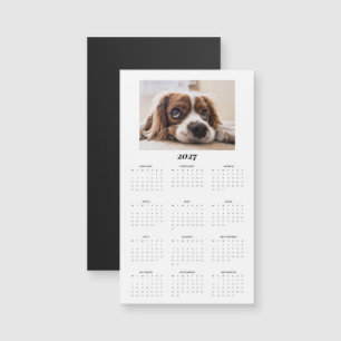 Personalised Photo Calendar Magnet 2027