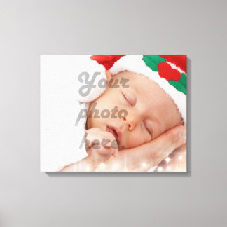 Personalised photo canvas print