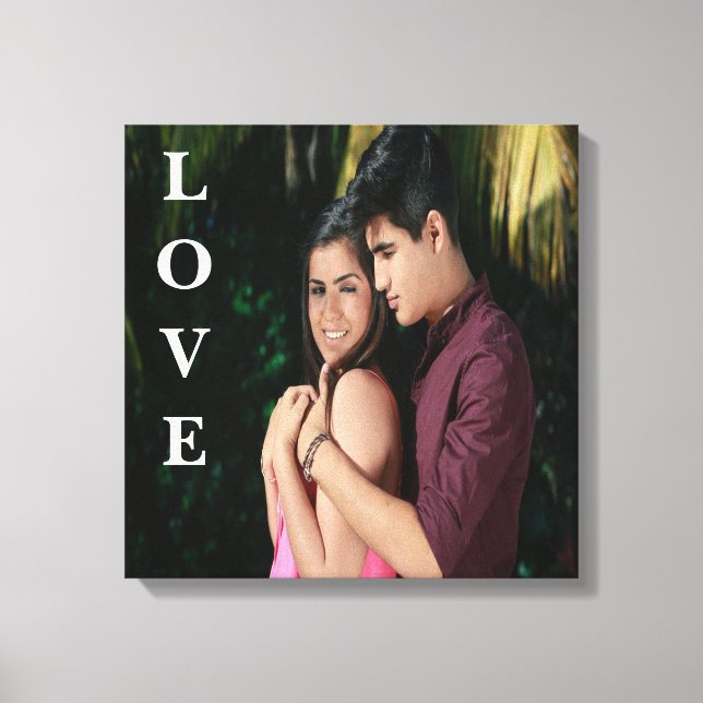 Personalised Photo Canvas Print (Front)