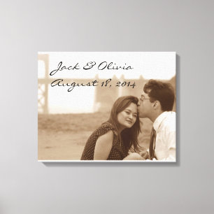 Personalised Photo Canvas Print