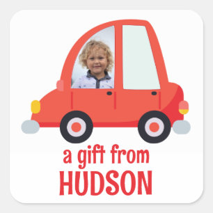 Personalised Photo Car Gift Stickers
