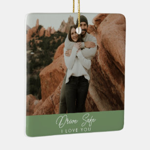 Personalised Photo Car Ornament Hanging Car