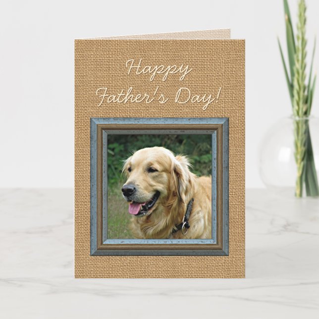 Personalised Photo Card From Your Dog (Front)