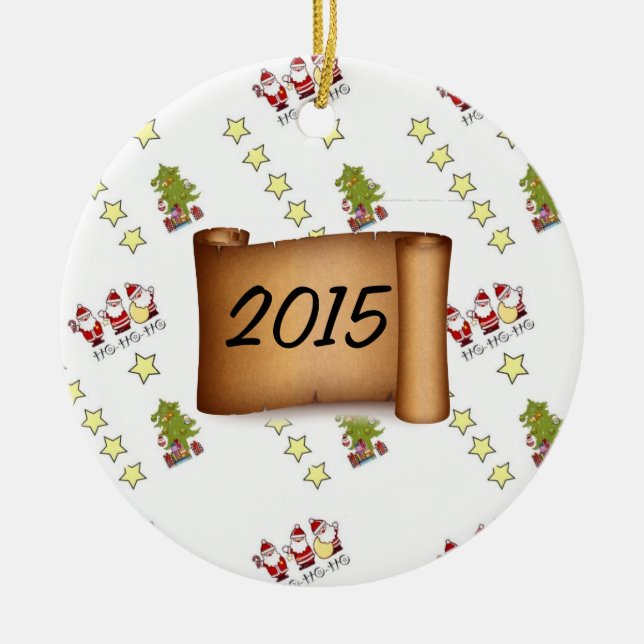 Personalised Photo Christmas Ornament Template (Front)