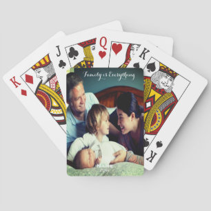 Personalised Photo Classic Playing Cards