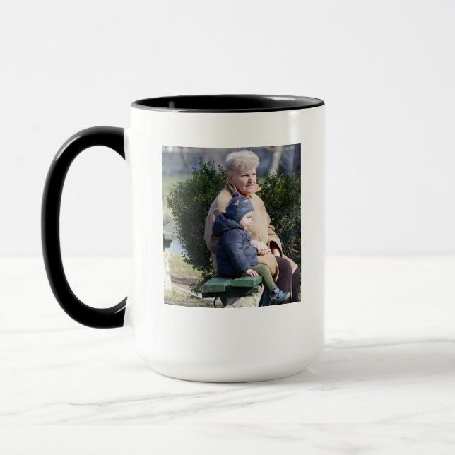 Personalised Photo Coffee Mug Birthday Gift, Custo (Left)