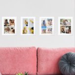 Personalised Photo Collage<br><div class="desc">Make your own great wall art set from Ricaso by uploading your own photograph and / or artwork set of 2 3 or 4 - these will make your home, office etc look great and personal. Designed in collage style</div>
