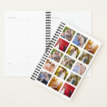 Personalised Photo Collage 15 Photos Planner<br><div class="desc">Personalise with 15 photos and your name or business title on the back. 
Appoximate squares,  great for instagram photos.

Photo(s) courtesy of Leeds Wedding Photographer,  John Hope. Visit him at http://www.johnhopephotography.com</div>