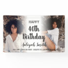 Personalised Photo Collage 40th Birthday Party